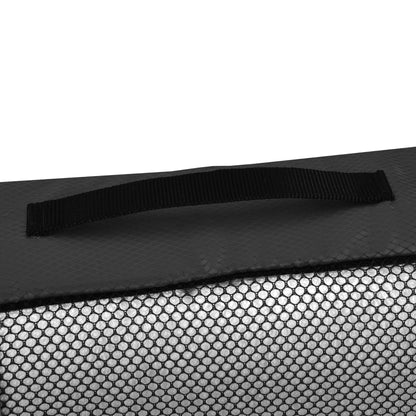 👉 Packwürfel Set für Koffer – 4-teiliges Reise-Organizer Set mit Reißverschluss, mittelgroß, Schwarz